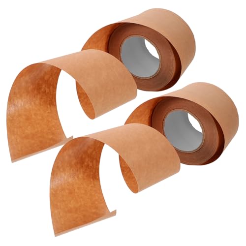 TOGEVAL 2 Rollen Mehrzweck Kraftpapier Klebeband Beschreibbar Stark Haftendes Verpackungsband für Pakete Vielseitig Einsetzbar für Versand und DIY Verpackung TOGEVAL 2 Rollen Mehrzweck Kraftpapier Klebeband Beschreibbar Stark Haftendes Verpackungsband für Pakete Vielseitig Einsetzbar für Versand und DIY Verpackung von TOGEVAL