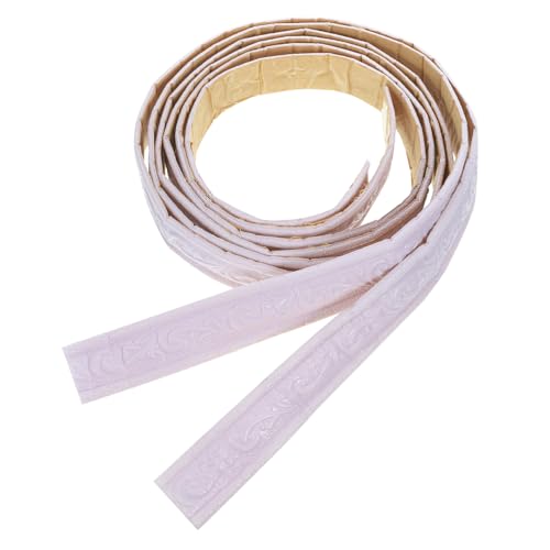 TOGEVAL 2 Rollen Selbstklebende Flexible Schaumstoff Eckleisten Molding Trim Dichtungsstreifen Leichte Rostfreie Wandverkleidung Einfache Montage Rückstandsfrei Entfernbar Langlebig von TOGEVAL