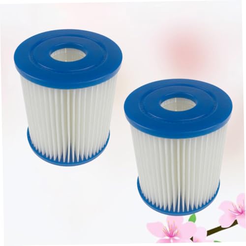 TOGEVAL 2 STÜCK Spa Poolfilter Ersatz für Aufblasbare Filterpumpe Mikropartikelfilter Langlebig und Einfach zu Reinigen Kompatibel mit Bestway I Sorgt für Sauberes Wasser im Schwimmbecken von TOGEVAL