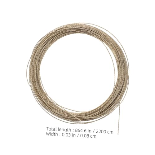 TOGEVAL 2 Stück Auto Glass Cut Out Tool Windshield Removal Wire mit Goldenem Stahlseil für Schnelle Sichere Windschutzscheiben demontage und Reparatur bei Fahrzeugen von TOGEVAL