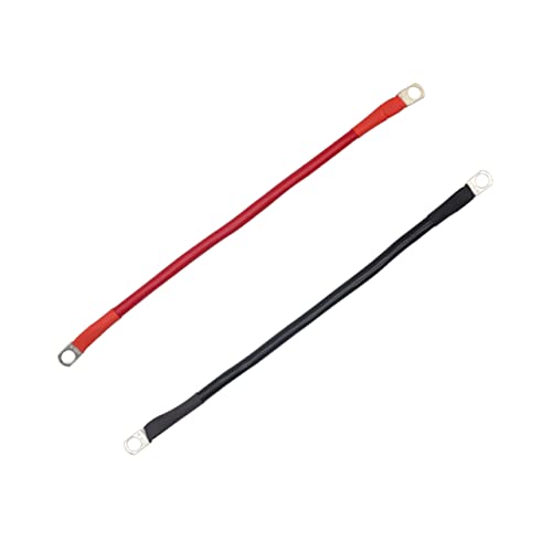 TOGEVAL 2 Stück Batteriekabel mit Ringösen Rotes Plus und Braunes Minus Kabel für Auto und Effiziente Stromübertragung TOGEVAL 2 Stück Batteriekabel mit Ringösen Rotes Plus und Braunes Minus Kabel für Auto und Effiziente Stromübertragung von TOGEVAL