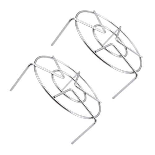 TOGEVAL 2 Stück Edelstahl Dampfgarer Einsatz Stabiles Rostfreies Steamer Rack mit Hitzebeständiger Oberfläche Küchenzubehör für Gemüse Fisch Eier und Fleisch Dämpfen Zuhause TOGEVAL 2 Stück Edelstahl Dampfgarer Einsatz Stabiles Rostfreies Steamer Rack mit Hitzebeständiger Oberfläche Küchenzubehör für Gemüse Fisch Eier und Fleisch Dämpfen Zuhause von TOGEVAL