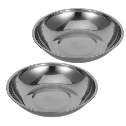 TOGEVAL 2 Stück Edelstahl Wiegeschale Tray Waagschale für Labor Küche Schmuck Substanzen Flüssigkeiten Robust Vielseitig und Leicht zu Reinigen TOGEVAL 2 Stück Edelstahl Wiegeschale Tray Waagschale für Labor Küche Schmuck Substanzen Flüssigkeiten Robust Vielseitig und Leicht zu Reinigen von TOGEVAL