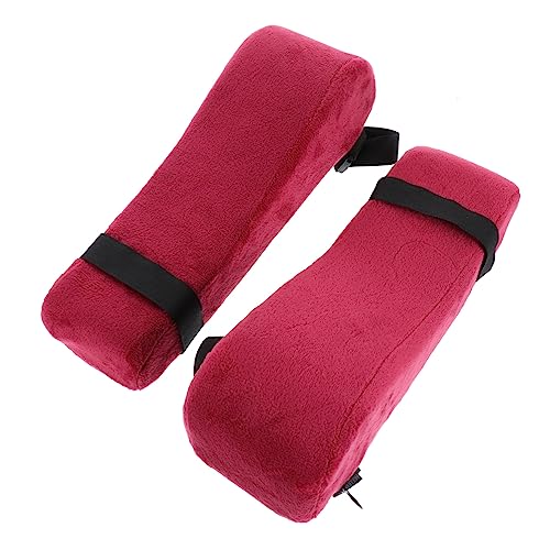 TOGEVAL 2 Stück Ergonomisches Armlehnenkissen Gedächtnisschaum Ellbogenpolster für Bürostuhl Gaming Stuhl Esszimmerstuhl Einsetzbar Waschbar Rotweinfarbenes PU Innenmaterial TOGEVAL 2 Stück Ergonomisches Armlehnenkissen Gedächtnisschaum Ellbogenpolster für Bürostuhl Gaming Stuhl Esszimmerstuhl Einsetzbar Waschbar Rotweinfarbenes PU Innenmaterial von TOGEVAL