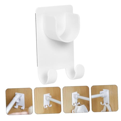 TOGEVAL 2 Stück Gardinenstangenhalter Ohne Bohren Stabiler Duschvorhangstangen Halter Für Badezimmer Küche Mit Selbstklebender Befestigung Für Glatte Flächen Wie Glas Fliesen Marmor TOGEVAL 2 Stück Gardinenstangenhalter Ohne Bohren Stabiler Duschvorhangstangen Halter Für Badezimmer Küche Mit Selbstklebender Befestigung Für Glatte Flächen Wie Glas Fliesen Marmor von TOGEVAL
