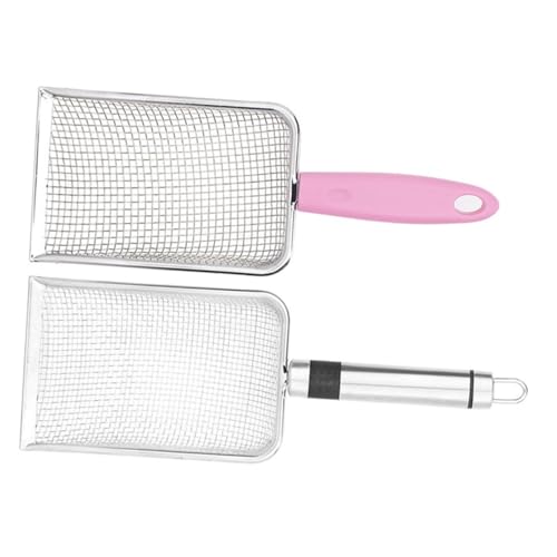 TOGEVAL 2 Stück Katzentoilette Schaufel mit Feinem Sieb Ergonomischer Griff Robuste Katzensand Schaufel für Präzises Aussieben und Einfache bei Katzen und Kleinen Hunden TOGEVAL 2 Stück Katzentoilette Schaufel mit Feinem Sieb Ergonomischer Griff Robuste Katzensand Schaufel für Präzises Aussieben und Einfache bei Katzen und Kleinen Hunden von TOGEVAL