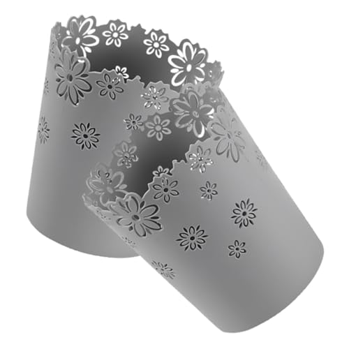 TOGEVAL 2 Stück Mini Tischmülleimer aus Kompakte Aufbewahrungsbehälter für Schreibtisch und Auto Multifunktionale Kleine Abfallbehälter und Desktop organizer von TOGEVAL