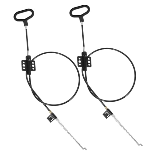 TOGEVAL 2 Stück Recliner Release Pull Handle mit Kabelzug Robust für Sofa Relaxsessel Reparatur Ersatzteil Einfache Installation Langlebig von TOGEVAL