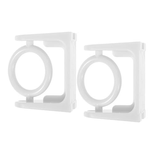 TOGEVAL 2 Stück Selbstklebende Vorhangstangenhalter mit Drehbarem Ring Vielseitige Wandhalterungen für Bad Küche und Wohnzimmer für Duschvorhänge und Fensterdekoration TOGEVAL 2 Stück Selbstklebende Vorhangstangenhalter mit Drehbarem Ring Vielseitige Wandhalterungen für Bad Küche und Wohnzimmer für Duschvorhänge und Fensterdekoration von TOGEVAL