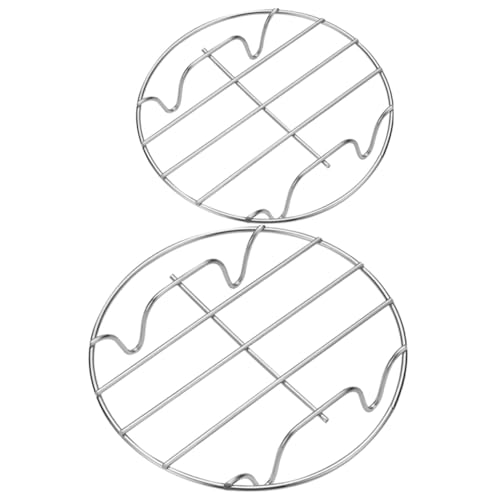 TOGEVAL 2 Stück Teiliges Dämpfgestell Multifunktionales Hitzebeständiges Küchenkoch und Aufbewahrungsregal Robustes Leichtes Dampfgareinsatz für Topf und Schnellkochtopf Einfach zu TOGEVAL 2 Stück Teiliges Dämpfgestell Multifunktionales Hitzebeständiges Küchenkoch und Aufbewahrungsregal Robustes Leichtes Dampfgareinsatz für Topf und Schnellkochtopf Einfach zu von TOGEVAL