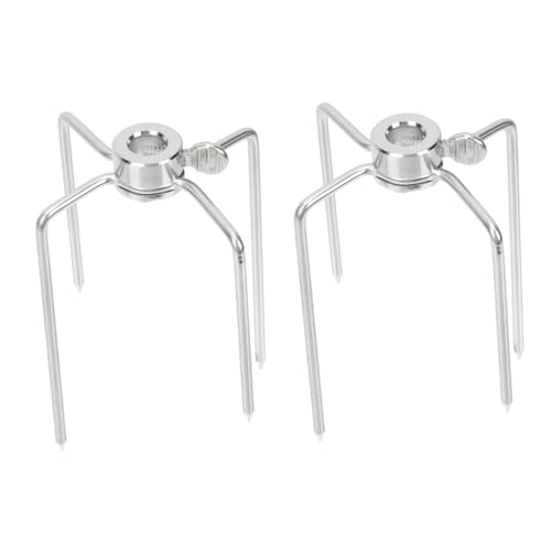 TOGEVAL 2 Stück Teiliges Edelstahl Grillgabel Robuste Bbq Drehspiess Halter für Hähnchen Langlebige Küchen Rotationsgabeln für Perfektes Grillen im Freien TOGEVAL 2 Stück Teiliges Edelstahl Grillgabel Robuste Bbq Drehspiess Halter für Hähnchen Langlebige Küchen Rotationsgabeln für Perfektes Grillen im Freien von TOGEVAL