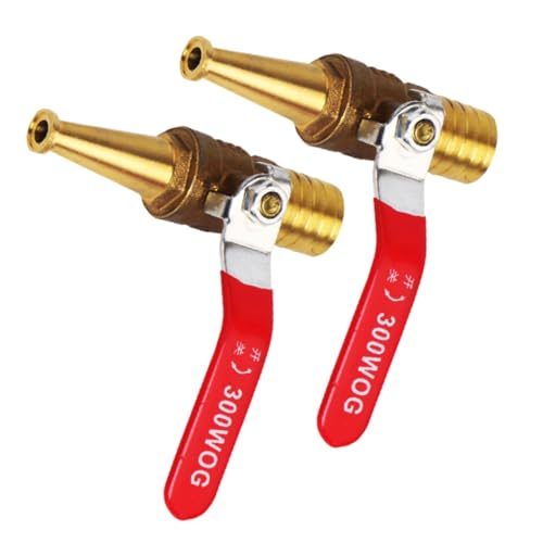 TOGEVAL 2 Stück Teiliges Hochdruck Schlauchventil Robuste Wasserrohrdüse mit Schalter Vielseitig Einsetzbar für Autowäsche und Gartenbewässerung Langlebig aus Verschleißfestem Material TOGEVAL 2 Stück Teiliges Hochdruck Schlauchventil Robuste Wasserrohrdüse mit Schalter Vielseitig Einsetzbar für Autowäsche und Gartenbewässerung Langlebig aus Verschleißfestem Material von TOGEVAL