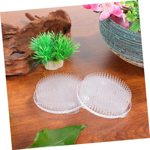 TOGEVAL 2 Stück Teiliges Saugnapf Blumenhalter Rund Transparent Kompakte Blumengitter mit Starkem Halt für Blütenarrangements und Steckigel Zubehör TOGEVAL 2 Stück Teiliges Saugnapf Blumenhalter Rund Transparent Kompakte Blumengitter mit Starkem Halt für Blütenarrangements und Steckigel Zubehör von TOGEVAL