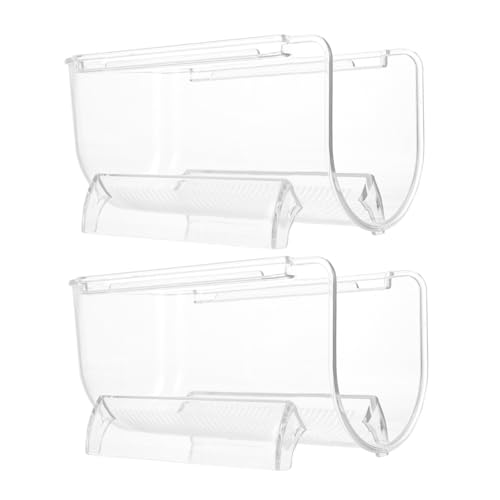 TOGEVAL 2 Stück Transparenter Weinflaschenhalter aus Acryl Stapelbares Weinregal für Kühlschrank und Küchenarbeitsplatte Stabiler Weinflaschenständer zur Platzsparenden TOGEVAL 2 Stück Transparenter Weinflaschenhalter aus Acryl Stapelbares Weinregal für Kühlschrank und Küchenarbeitsplatte Stabiler Weinflaschenständer zur Platzsparenden von TOGEVAL