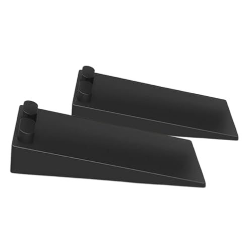 TOGEVAL 2 Stück Türkeil aus Robustem Silikon Stoßdämpfender Türstopper für Boden Stapelbar für Verschiedene Türspalten Rutschfest und Langlebig für Zuhause und Büro von TOGEVAL