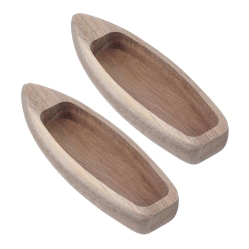 TOGEVAL 2 Stück Unvollendetes Holzboot Modell Teiliges aus Stabilem Holz mit Festem Sockel Attraktive Miniatur Kanu Deko für Schreibtisch Regal Wohnzimmer Handgefertigte Nautische TOGEVAL 2 Stück Unvollendetes Holzboot Modell Teiliges aus Stabilem Holz mit Festem Sockel Attraktive Miniatur Kanu Deko für Schreibtisch Regal Wohnzimmer Handgefertigte Nautische von TOGEVAL