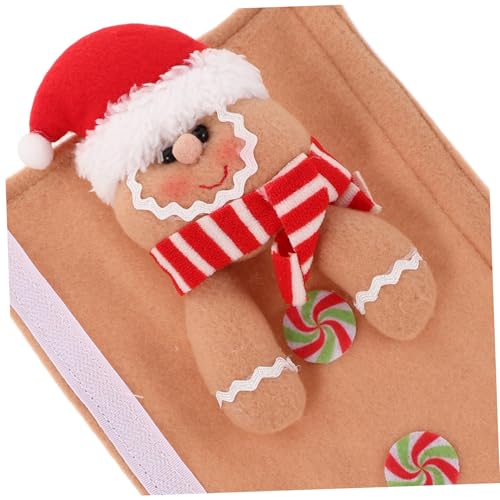 TOGEVAL 2 Stück Weihnachtsgriffschutz für Kühlschrank Mikrowelle Geschirrspüler Gingerbread Men Türgriffhüllen für Küchenapparate Praktischer Dekorativer Schutz für Xmas Home Decor TOGEVAL 2 Stück Weihnachtsgriffschutz für Kühlschrank Mikrowelle Geschirrspüler Gingerbread Men Türgriffhüllen für Küchenapparate Praktischer Dekorativer Schutz für Xmas Home Decor von TOGEVAL