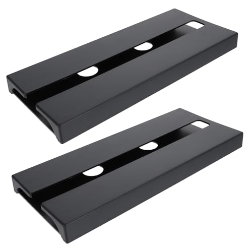TOGEVAL 2 Stück Weinglashalter Selbstklebend Kunststoff Hängeregal für Weinbecher Aufbewahrung Platzsparend Staubschutz Stilvolles Design für Küche Bar Schrank Wiederverwendbar von TOGEVAL