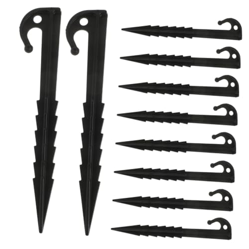 TOGEVAL 20 Stück Kunststoff Zeltheringe Leichte Erdnägel für Camping Outdoor und Garten Windfeste Heringe für Stabile Zeltfixierung und TOGEVAL 20 Stück Kunststoff Zeltheringe Leichte Erdnägel für Camping Outdoor und Garten Windfeste Heringe für Stabile Zeltfixierung und von TOGEVAL