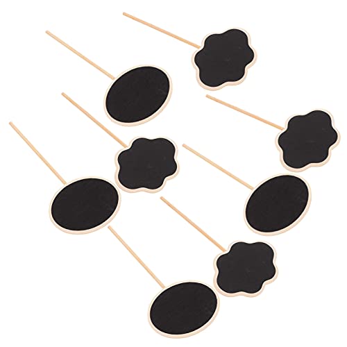 TOGEVAL 20 Stück Teiliges Mini Kreidetafeln mit Stab Beschreibbare Pflanzenschilder für Blumen und Früchte Kreative Garten dekoration Wiederverwendbare Kleine Tafeln für Pflanzentöpfe und TOGEVAL 20 Stück Teiliges Mini Kreidetafeln mit Stab Beschreibbare Pflanzenschilder für Blumen und Früchte Kreative Garten dekoration Wiederverwendbare Kleine Tafeln für Pflanzentöpfe und von TOGEVAL