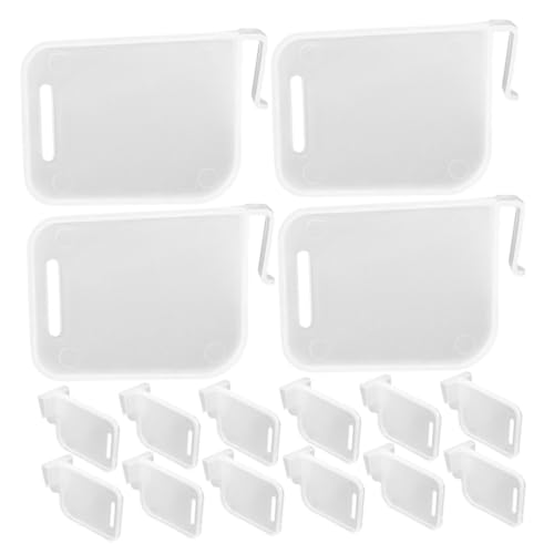 TOGEVAL 24 Stück Teiliges Kühlschrank Organizer Verstellbare Aufbewahrungsboxen aus Robustem PP Material Flexible Kühlschrank Facheinteiler für Geordnete Lagerung von Obst Gemüse und TOGEVAL 24 Stück Teiliges Kühlschrank Organizer Verstellbare Aufbewahrungsboxen aus Robustem PP Material Flexible Kühlschrank Facheinteiler für Geordnete Lagerung von Obst Gemüse und von TOGEVAL