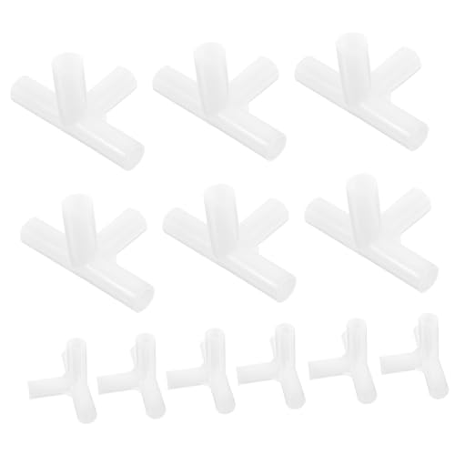 TOGEVAL 24 Stück Teiliges Zeltstangen Adapter Robuster Verbinder Stabile Zeltgestänge Verbindung für Outdoor Zelt und Pavillon Reparatur Einfache von TOGEVAL