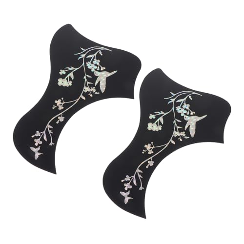 TOGEVAL 2stücke Praktische Selbstklebende Gitarren-pickguard-Aufkleber Mit Einzigartigem Design Und Kratzschutz Für Akustikgitarren Einfach Anzubringen Und Dekorativ TOGEVAL 2stücke Praktische Selbstklebende Gitarren-pickguard-Aufkleber Mit Einzigartigem Design Und Kratzschutz Für Akustikgitarren Einfach Anzubringen Und Dekorativ von TOGEVAL