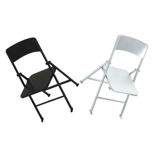 TOGEVAL 2stücke Klappstuhl Für Puppenhäuser Miniatur-möbel Aus PVC Klappbar Und Praktisch Für Dioramen Und Modellbau TOGEVAL 2stücke Klappstuhl Für Puppenhäuser Miniatur-möbel Aus PVC Klappbar Und Praktisch Für Dioramen Und Modellbau von TOGEVAL