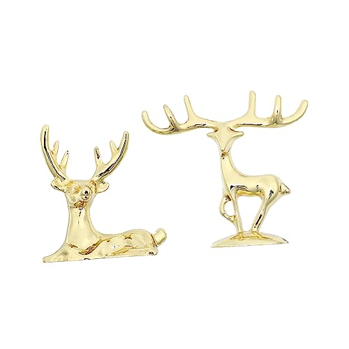 TOGEVAL 2stücke Kreative Goldene Elch-topfdeckel-Griffe rutschfeste Halter Für Kochgeschirr Hitzebeständige Töpfe Und Pfannen Komfortable Und Sichere Handhabung TOGEVAL 2stücke Kreative Goldene Elch-topfdeckel-Griffe rutschfeste Halter Für Kochgeschirr Hitzebeständige Töpfe Und Pfannen Komfortable Und Sichere Handhabung von TOGEVAL