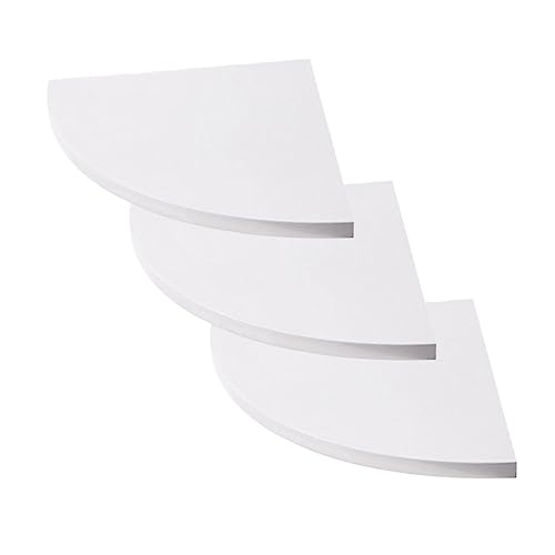 TOGEVAL 3 STÜCKE Eckregal Wandmontage Set Teiliges Rundes Hängeregal für Schlafzimmer und Büro Schwebende Regale zur Effektiven Raumnutzung Dekorativ und Praktisch aus Hochwertigem TOGEVAL 3 STÜCKE Eckregal Wandmontage Set Teiliges Rundes Hängeregal für Schlafzimmer und Büro Schwebende Regale zur Effektiven Raumnutzung Dekorativ und Praktisch aus Hochwertigem von TOGEVAL