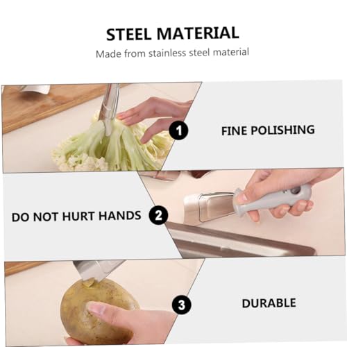 TOGEVAL 3 Stück Teiliges Edelstahl Eisschaufel mit Aufhängeöse Kühlschrank Eiskratzer Eisentferner für Gefrierschrank Haushaltsgerät in Blau Grün TOGEVAL 3 Stück Teiliges Edelstahl Eisschaufel mit Aufhängeöse Kühlschrank Eiskratzer Eisentferner für Gefrierschrank Haushaltsgerät in Blau Grün von TOGEVAL