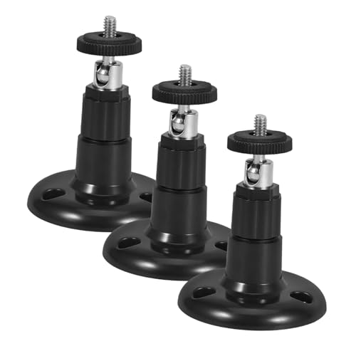 TOGEVAL 3 Stück Verstellbare Kamera Wandhalterung Stabile Halterung für Innen und Außen Überwachungskameras mit Flexibler Winkelverstellung und Langlebigem Material TOGEVAL 3 Stück Verstellbare Kamera Wandhalterung Stabile Halterung für Innen und Außen Überwachungskameras mit Flexibler Winkelverstellung und Langlebigem Material von TOGEVAL