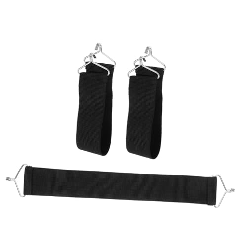 TOGEVAL 3stücke Verstärkungsgurte Für Liegestühle Robuste Elastische Bänder Mit Haken Zur Reparatur Und Stabilisierung Von Gartenmöbeln Für Outdoor-aktivitäten von TOGEVAL