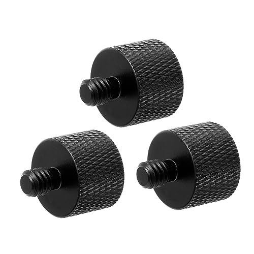 TOGEVAL 3Stücke Mikrofonständer Adapter aus Gewinde Adapter Kompatibel mit Mikrofon und Kamerazubehör Langlebig und Korrosionsbeständig TOGEVAL 3Stücke Mikrofonständer Adapter aus Gewinde Adapter Kompatibel mit Mikrofon und Kamerazubehör Langlebig und Korrosionsbeständig von TOGEVAL