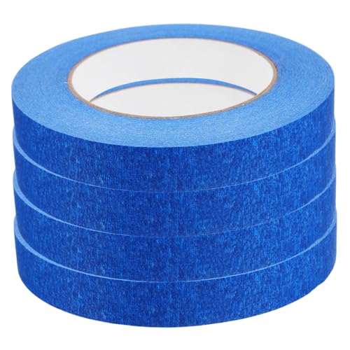 TOGEVAL 4 Rollen Malerkrepp für Auto Lackierung Ablösbares Klebeband für DIY Projekte Hitzebeständig für Kreative Malerarbeiten und Renovierungen TOGEVAL 4 Rollen Malerkrepp für Auto Lackierung Ablösbares Klebeband für DIY Projekte Hitzebeständig für Kreative Malerarbeiten und Renovierungen von TOGEVAL