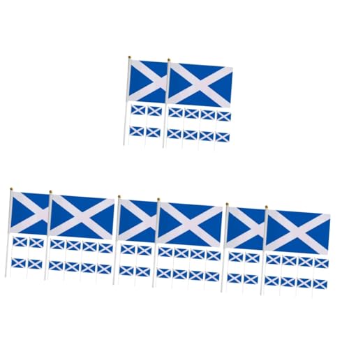 TOGEVAL 4 Sätze Schottland Handfahnen Polyester Handheld Flags Strapazierfähig Für Sportfeiern Paraden Partydekorationen Rugby Fanartikel 50 Stück * 4 TOGEVAL 4 Sätze Schottland Handfahnen Polyester Handheld Flags Strapazierfähig Für Sportfeiern Paraden Partydekorationen Rugby Fanartikel 50 Stück * 4 von TOGEVAL