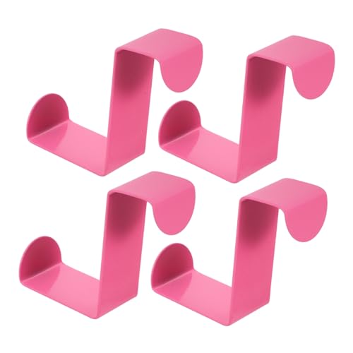 TOGEVAL 4 Stk. Teiliges Edelstahl Türhaken Rosa Multifunktionale Garderobenhaken zum Einhängen Türrückseite Platzsparend für Kleidung Schlüssel Handtücher ohne Bohren Robust und Langlebig TOGEVAL 4 Stk. Teiliges Edelstahl Türhaken Rosa Multifunktionale Garderobenhaken zum Einhängen Türrückseite Platzsparend für Kleidung Schlüssel Handtücher ohne Bohren Robust und Langlebig von TOGEVAL