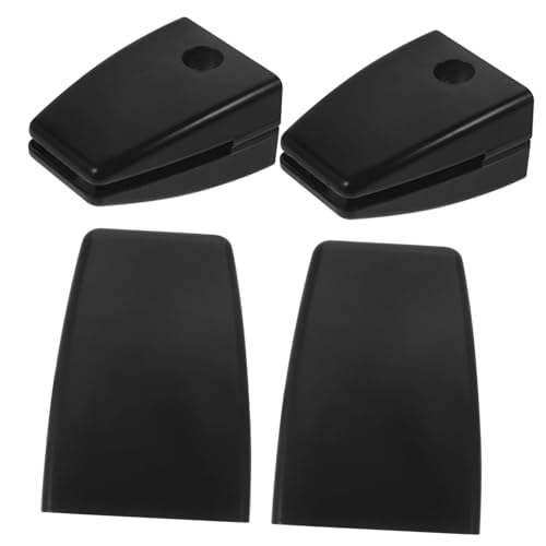 TOGEVAL 4 Stück Aluminiumlegierung Schreibtisch Trennwandklemme Verstellbar bis Moderner Schwarzer Sichtschutz Clip für Büro Desk Partition Einfache Langlebiger Metallhalter für TOGEVAL 4 Stück Aluminiumlegierung Schreibtisch Trennwandklemme Verstellbar bis Moderner Schwarzer Sichtschutz Clip für Büro Desk Partition Einfache Langlebiger Metallhalter für von TOGEVAL
