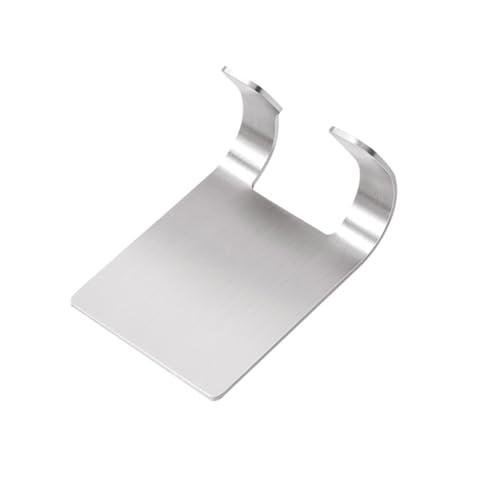TOGEVAL 4 Stück Edelstahl Rasierhalter Selbstklebend Multifunktional Wandhaken für Rasierer und Steckdosen Rostfrei Platzsparend Modernes Design für Bad Küche Schlafzimmer von TOGEVAL
