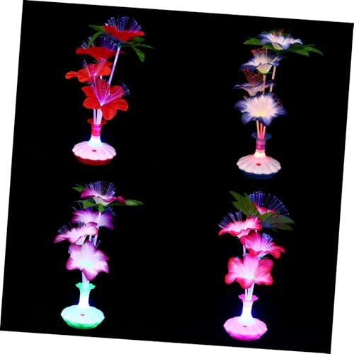 TOGEVAL 4 Stück LED Künstliche Blumen Licht Leuchtende Vase Dekoration Sanfte Beleuchtung Batterielos Geeignet für Party Schlafzimmer Wohnzimmer Stilvolle Tischlampe Zufällige Farbe TOGEVAL 4 Stück LED Künstliche Blumen Licht Leuchtende Vase Dekoration Sanfte Beleuchtung Batterielos Geeignet für Party Schlafzimmer Wohnzimmer Stilvolle Tischlampe Zufällige Farbe von TOGEVAL