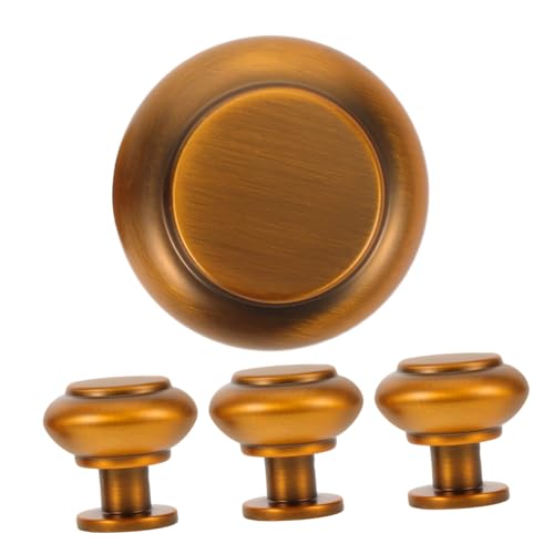 TOGEVAL 4 Stück Möbelgriff Vintage Design aus Zinklegierung Schrank Schubladengriffe mit Rutschfester Oberfläche Robust und Langlebig Ergonomisch Geformt für Küchen Kleiderschränke von TOGEVAL