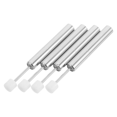 TOGEVAL 4 Stück Mülleimer Dämpfer Mechanismus Hydraulische Soft Close für Geräuschfreies Schließen Passend für Abfallbehälter und Mülltonnen für Zuhause und Büro von TOGEVAL
