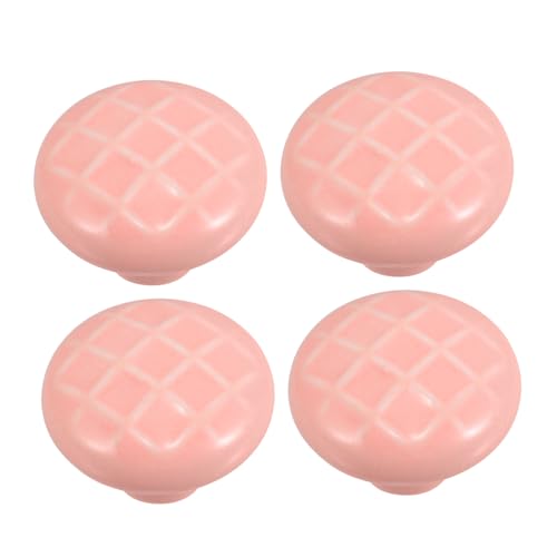 TOGEVAL 4 Stück Rosa Keramik Möbelknöpfe Schrankgriff Einloch design Langlebig Einfach Montierbar Vielseitig für Küche Wohnzimmer Schlafzimmer Badezimmer TOGEVAL 4 Stück Rosa Keramik Möbelknöpfe Schrankgriff Einloch design Langlebig Einfach Montierbar Vielseitig für Küche Wohnzimmer Schlafzimmer Badezimmer von TOGEVAL