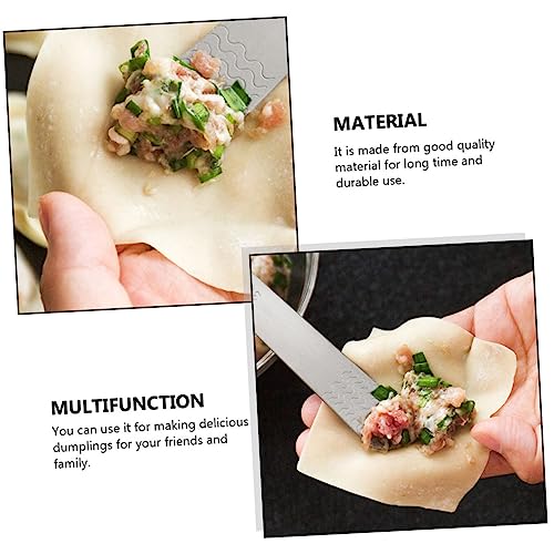 TOGEVAL 4 Stück Teiliges Dumpling Stuffing Löffel aus Edelstahl Glatte Oberfläche Langlebig und Leicht zu Reinigen Praktisches Küchenwerkzeug zum Einfachen Füllen und Formen von TOGEVAL 4 Stück Teiliges Dumpling Stuffing Löffel aus Edelstahl Glatte Oberfläche Langlebig und Leicht zu Reinigen Praktisches Küchenwerkzeug zum Einfachen Füllen und Formen von von TOGEVAL