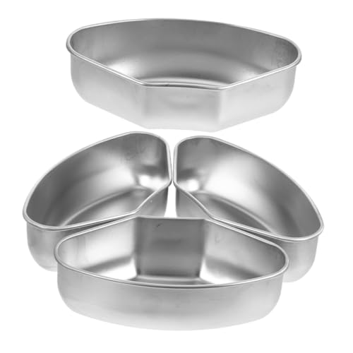 TOGEVAL 4 Stück Teiliges Edelstahl Dampfgarer Einsätze Fächerförmige Dampfgarer Schalen mit Flachem Boden Stabiler Topf Einsatz Multifunktional für Verschiedene Lebensmittel Sicher und TOGEVAL 4 Stück Teiliges Edelstahl Dampfgarer Einsätze Fächerförmige Dampfgarer Schalen mit Flachem Boden Stabiler Topf Einsatz Multifunktional für Verschiedene Lebensmittel Sicher und von TOGEVAL