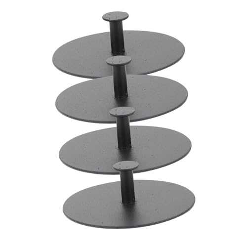 TOGEVAL 4 Stück Teiliges Schwarzer Selbstklebender Wandhaken aus Premium stahl Kratzfeste Bohrfreie Metallhaken für Bad Küche Flur Stabile Einfache Montage ohne Bohren Vielseitig für TOGEVAL 4 Stück Teiliges Schwarzer Selbstklebender Wandhaken aus Premium stahl Kratzfeste Bohrfreie Metallhaken für Bad Küche Flur Stabile Einfache Montage ohne Bohren Vielseitig für von TOGEVAL