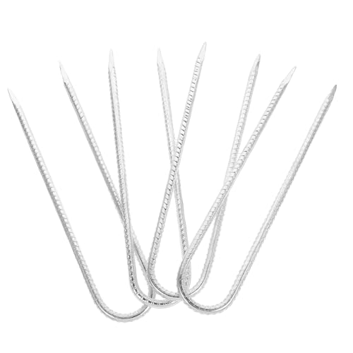 TOGEVAL 4 Stück Teiliges U förmiges Erdanker Wetterfeste Bodenanker aus Lackiertem Stahl Stabile Befestigung für Zelte Trampoline Gartendekorationen und Camping Einfacher Halt Weichem TOGEVAL 4 Stück Teiliges U förmiges Erdanker Wetterfeste Bodenanker aus Lackiertem Stahl Stabile Befestigung für Zelte Trampoline Gartendekorationen und Camping Einfacher Halt Weichem von TOGEVAL