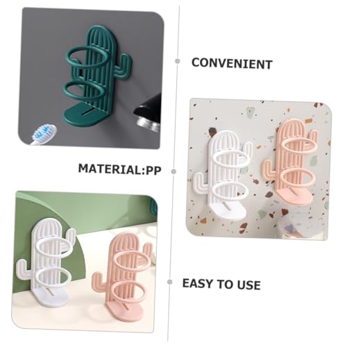 TOGEVAL 4 Stück Teiliges Wandmontage Zahnbürstenhalter Selbstklebend Stabiler Elektrischer Zahnbürstenständer mit Ablage Platzsparend Geeignet für Badezimmer Modernes Kaktus Design in TOGEVAL 4 Stück Teiliges Wandmontage Zahnbürstenhalter Selbstklebend Stabiler Elektrischer Zahnbürstenständer mit Ablage Platzsparend Geeignet für Badezimmer Modernes Kaktus Design in von TOGEVAL