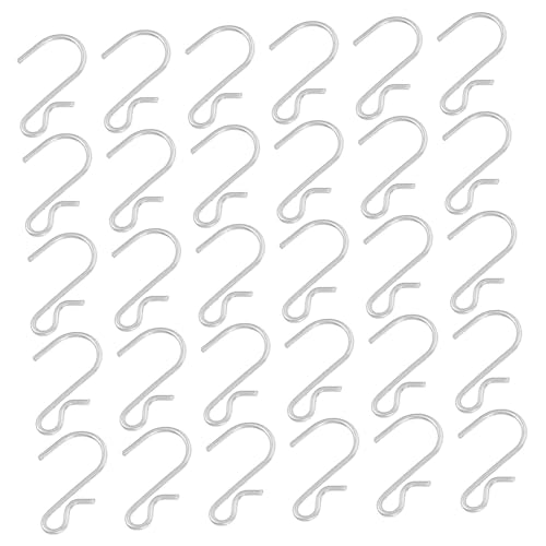 TOGEVAL 40 Stück Teiliges Kleine S haken aus Stabile Aufhängehaken für Regale Einfach Einhängbar ohne Werkzeug Vielseitig für Haushalt Büro und Geschäft Kompakt und Praktisch TOGEVAL 40 Stück Teiliges Kleine S haken aus Stabile Aufhängehaken für Regale Einfach Einhängbar ohne Werkzeug Vielseitig für Haushalt Büro und Geschäft Kompakt und Praktisch von TOGEVAL