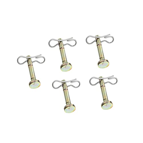 TOGEVAL 5 Sätze Teiliges Shear Pin und Cotter Pin Robust und Verschleißfest Kompatibel Schneefräsen Ersatzteil für Sichere Schneeräumung und Schutz Getriebes TOGEVAL 5 Sätze Teiliges Shear Pin und Cotter Pin Robust und Verschleißfest Kompatibel Schneefräsen Ersatzteil für Sichere Schneeräumung und Schutz Getriebes von TOGEVAL
